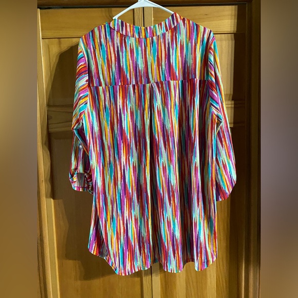 Dear Scarlet XL tunic top NWT - Picture 2 of 3